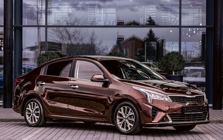 KIA Rio IV, 2021 год, 1 595 000 рублей, 3 фотография