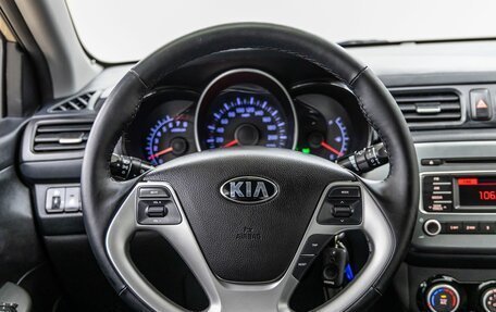 KIA Rio III рестайлинг, 2015 год, 888 000 рублей, 18 фотография