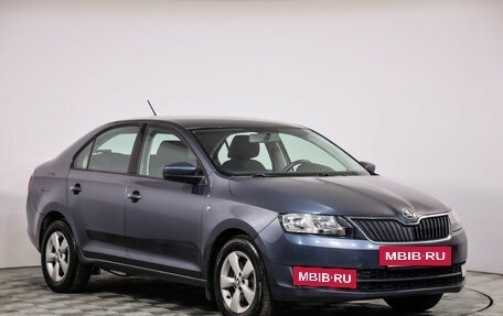Skoda Rapid I, 2014 год, 749 000 рублей, 3 фотография