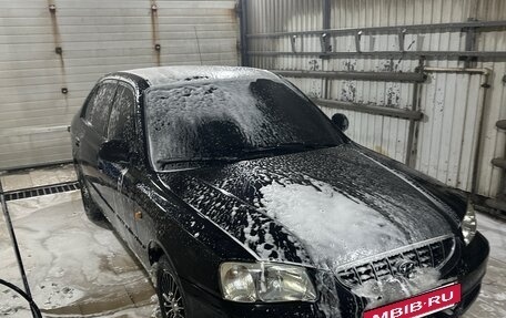 Hyundai Accent II, 2004 год, 345 000 рублей, 13 фотография