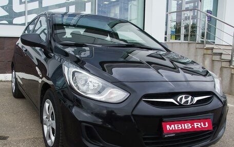 Hyundai Solaris II рестайлинг, 2012 год, 950 000 рублей, 21 фотография