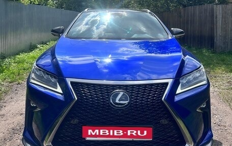 Lexus RX IV рестайлинг, 2017 год, 3 299 000 рублей, 10 фотография