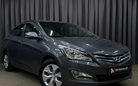 Hyundai Solaris II рестайлинг, 2015 год, 819 777 рублей, 3 фотография