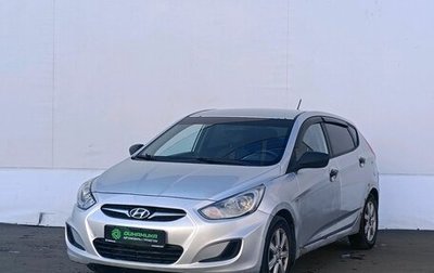 Hyundai Solaris II рестайлинг, 2011 год, 570 000 рублей, 1 фотография