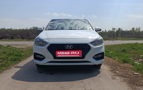Hyundai Solaris II рестайлинг, 2019 год, 1 217 000 рублей, 9 фотография