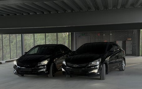 Hyundai Solaris II рестайлинг, 2014 год, 1 050 000 рублей, 3 фотография