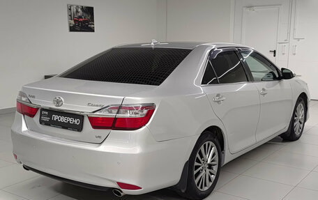 Toyota Camry, 2016 год, 1 525 000 рублей, 6 фотография