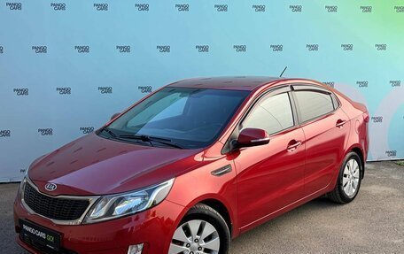 KIA Rio III рестайлинг, 2013 год, 945 000 рублей, 3 фотография