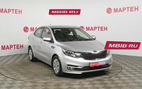 KIA Rio III рестайлинг, 2016 год, 1 030 000 рублей, 3 фотография
