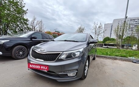 KIA Rio III рестайлинг, 2016 год, 1 060 000 рублей, 2 фотография