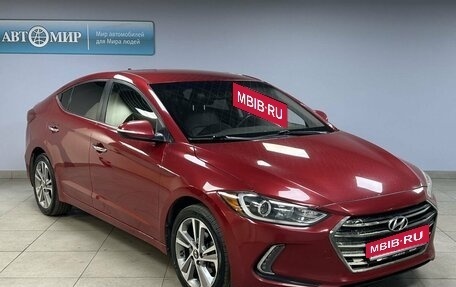 Hyundai Elantra VI рестайлинг, 2016 год, 1 249 000 рублей, 3 фотография