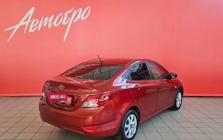 Hyundai Solaris II рестайлинг, 2012 год, 899 000 рублей, 5 фотография