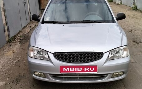 Hyundai Accent II, 2005 год, 380 000 рублей, 1 фотография