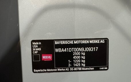BMW X4, 2021 год, 7 550 000 рублей, 40 фотография
