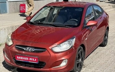 Hyundai Solaris II рестайлинг, 2011 год, 545 000 рублей, 1 фотография