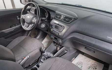 KIA Rio III рестайлинг, 2012 год, 999 000 рублей, 17 фотография