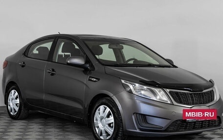 KIA Rio III рестайлинг, 2012 год, 549 000 рублей, 3 фотография