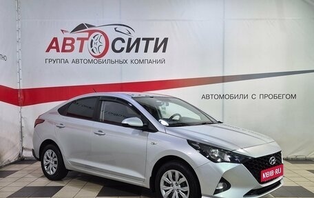 Hyundai Solaris II рестайлинг, 2021 год, 1 486 000 рублей, 1 фотография