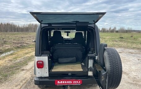 Jeep Wrangler, 2003 год, 1 970 000 рублей, 16 фотография