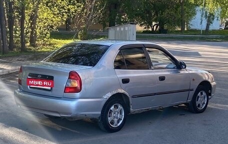 Hyundai Accent II, 2004 год, 140 000 рублей, 4 фотография