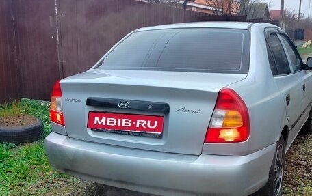Hyundai Accent II, 2004 год, 350 000 рублей, 2 фотография