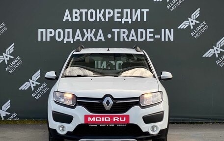 Renault Sandero II рестайлинг, 2017 год, 1 085 000 рублей, 2 фотография