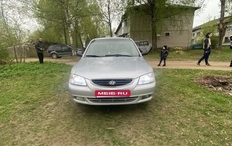 Hyundai Accent II, 2007 год, 450 000 рублей, 1 фотография