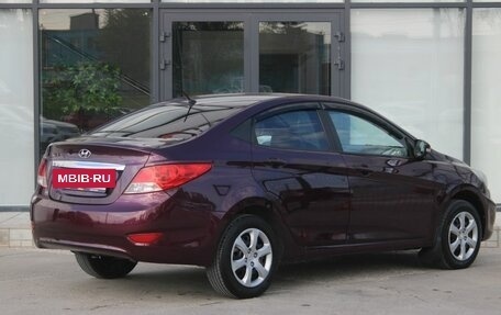 Hyundai Solaris II рестайлинг, 2011 год, 775 000 рублей, 6 фотография