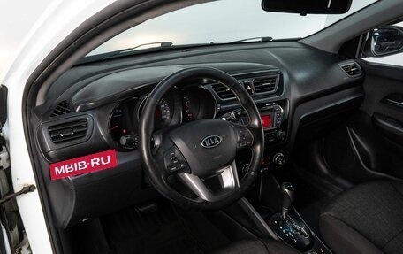 KIA Rio III рестайлинг, 2012 год, 775 000 рублей, 10 фотография