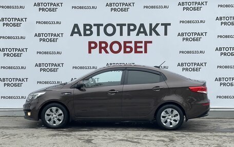 KIA Rio III рестайлинг, 2017 год, 1 045 000 рублей, 8 фотография