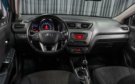 KIA Rio III рестайлинг, 2013 год, 749 000 рублей, 6 фотография