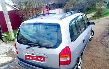 Opel Zafira A рестайлинг, 2000 год, 500 000 рублей, 10 фотография