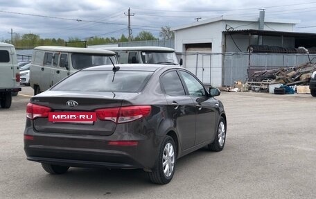KIA Rio III рестайлинг, 2016 год, 995 000 рублей, 2 фотография
