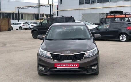 KIA Rio III рестайлинг, 2016 год, 995 000 рублей, 3 фотография