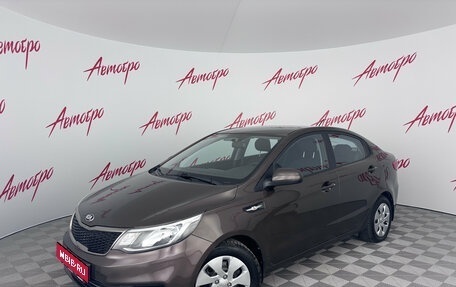 KIA Rio III рестайлинг, 2017 год, 1 180 000 рублей, 1 фотография