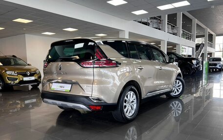 Renault Espace V рестайлинг, 2017 год, 1 595 000 рублей, 2 фотография