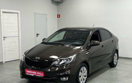 KIA Rio III рестайлинг, 2016 год, 1 099 000 рублей, 1 фотография