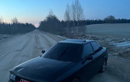 Audi 80, 1990 год, 80 000 рублей, 2 фотография
