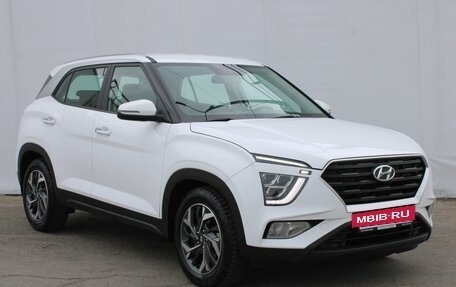 Hyundai Creta I рестайлинг, 2021 год, 2 620 000 рублей, 3 фотография