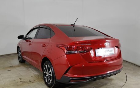 Hyundai Solaris II рестайлинг, 2021 год, 1 570 000 рублей, 5 фотография