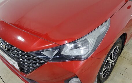 Hyundai Solaris II рестайлинг, 2021 год, 1 570 000 рублей, 22 фотография