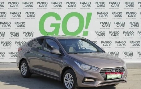 Hyundai Solaris II рестайлинг, 2018 год, 1 285 000 рублей, 3 фотография