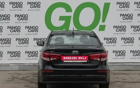 KIA Rio III рестайлинг, 2016 год, 1 199 000 рублей, 6 фотография