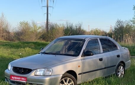 Hyundai Accent II, 2007 год, 370 000 рублей, 1 фотография