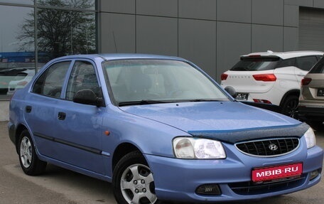 Hyundai Accent II, 2007 год, 309 000 рублей, 1 фотография