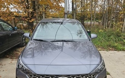 Hyundai Solaris II рестайлинг, 2021 год, 2 100 000 рублей, 1 фотография