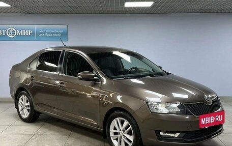 Skoda Rapid I, 2017 год, 1 166 000 рублей, 3 фотография
