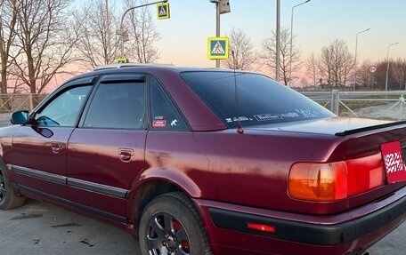 Audi 100, 1990 год, 350 000 рублей, 4 фотография