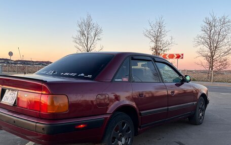 Audi 100, 1990 год, 350 000 рублей, 5 фотография