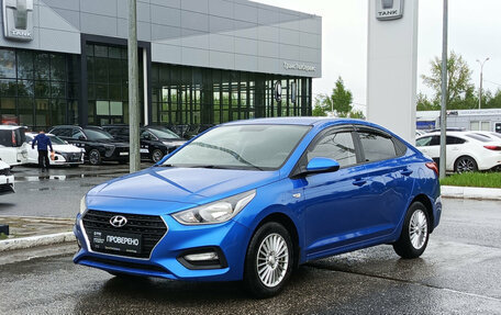 Hyundai Solaris II рестайлинг, 2017 год, 1 000 000 рублей, 5 фотография